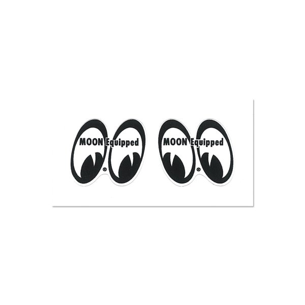 Photo3: MOON Equipped 1inch Sticker (3)