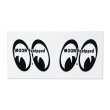 Photo1: MOON Equipped 2 EYES Sticker (3.6in) (1)