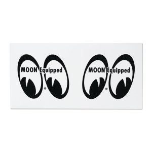 Photo: MOON Equipped 2 EYES Sticker (3.6in)
