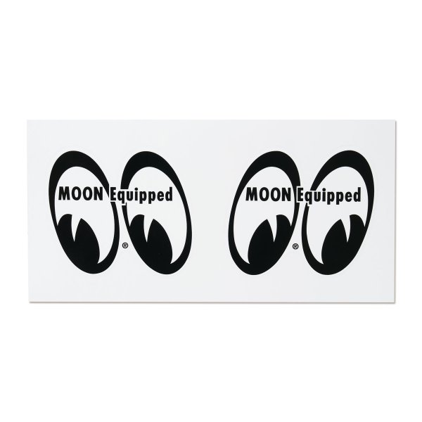Photo1: MOON Equipped 2 EYES Sticker (3.6in) (1)