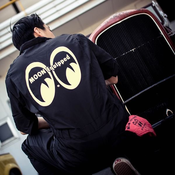 Photo1: MOON Equipped Coverall  (Short Sleeve) (1)