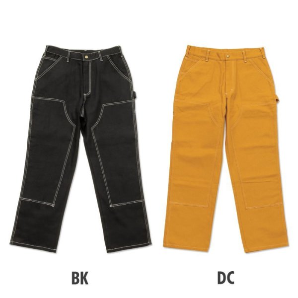 Photo5: MOON Equipped W-Knee Painter Pants (5)