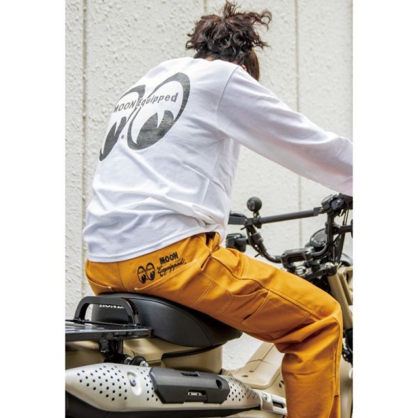 Photo1: MOON Equipped W-Knee Painter Pants (1)