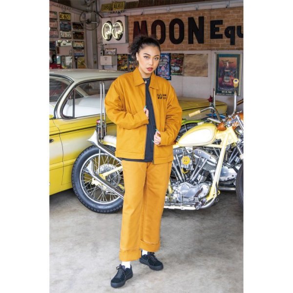 Photo3: MOON Equipped W-Knee Painter Pants (3)