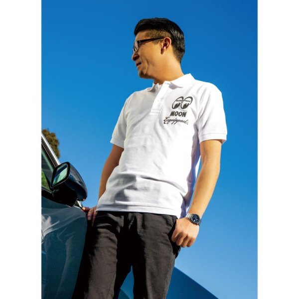 Photo2: MOON Equipped Polo Shirt (2)