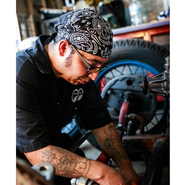Photo6: MOON Equipped Bandanna (6)