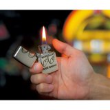 Photo: MOON Equipped Zippo Lighter