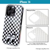 Photo: MOON Equipped Eyeshape Checker iPhone 16 Hard Case