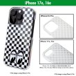 Photo1: MOON Equipped Eyeshape Checker iPhone 16e/17e Hard Case (1)