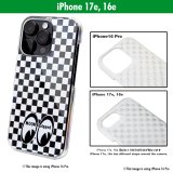 Photo: MOON Equipped Eyeshape Checker iPhone 16e/17e Hard Case