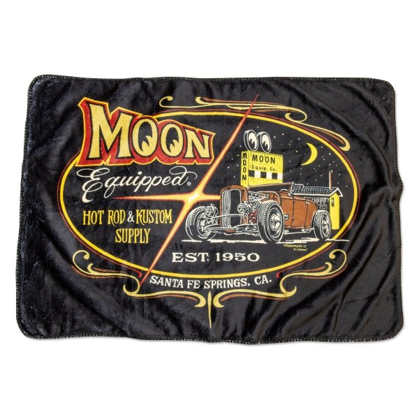 Photo2: MOON Equipped Roadster Fleece Blanket (2)
