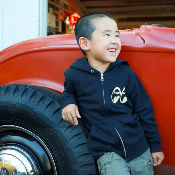 Photo1: MOON Equipped Infant Zip Hoodie (1)