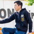 Photo3: MOON Custom Cycle Shop Zip Hoodie (3)