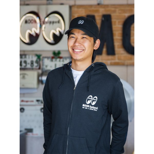 Photo2: MOON Equipment Co. Speed Shop Light Zip Hoodie (2)