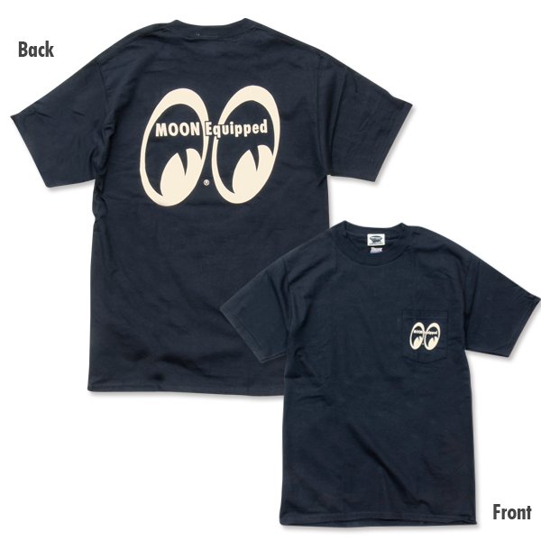 Photo1: MOON Equipped T-Shirt with Pocket (1)