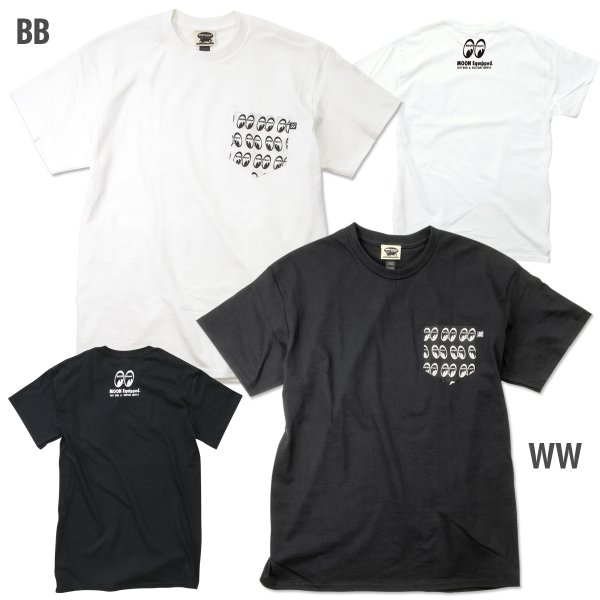 Photo3: MOON Equipped Fabric Pocket T-shirt (3)