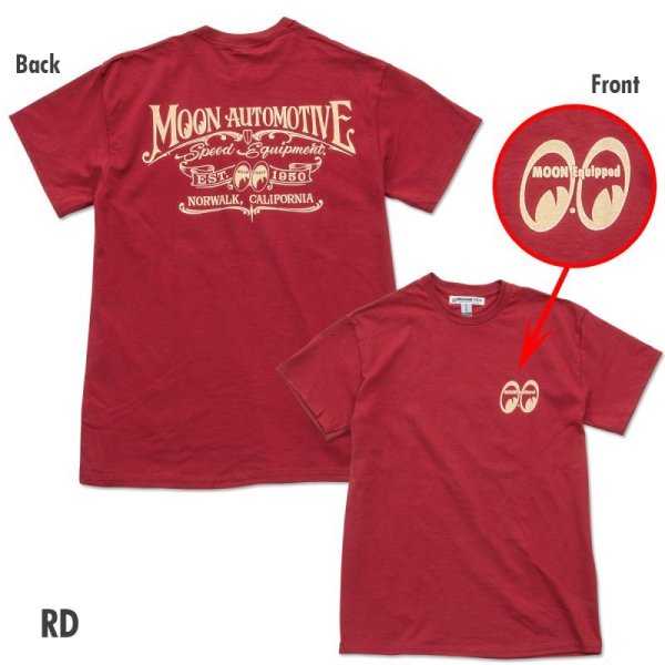 Photo4: MOON Automotive T-shirt (4)