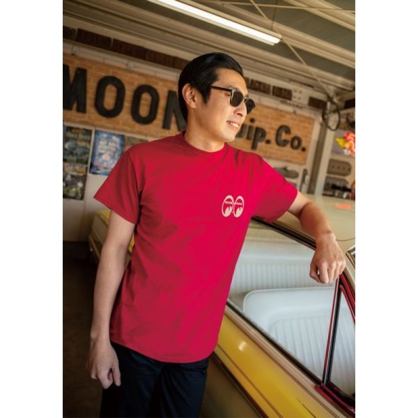 Photo2: MOON Automotive T-shirt (2)