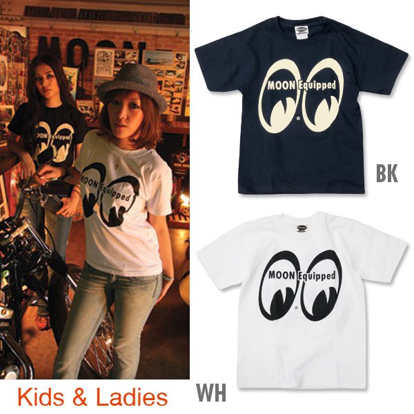 Photo5: MOON Equipped for Girl & Kids T-Shirt (5)