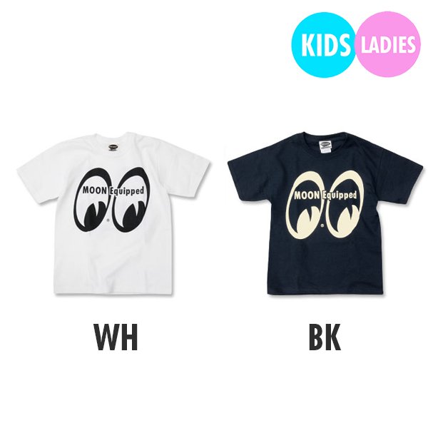 Photo2: MOON Equipped for Girl & Kids T-Shirt (2)