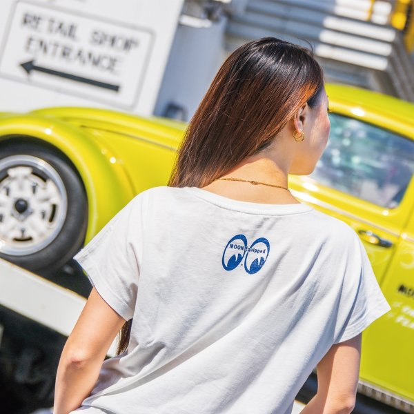 Photo2: MOON Auto SFS Ladies T-shirt (2)