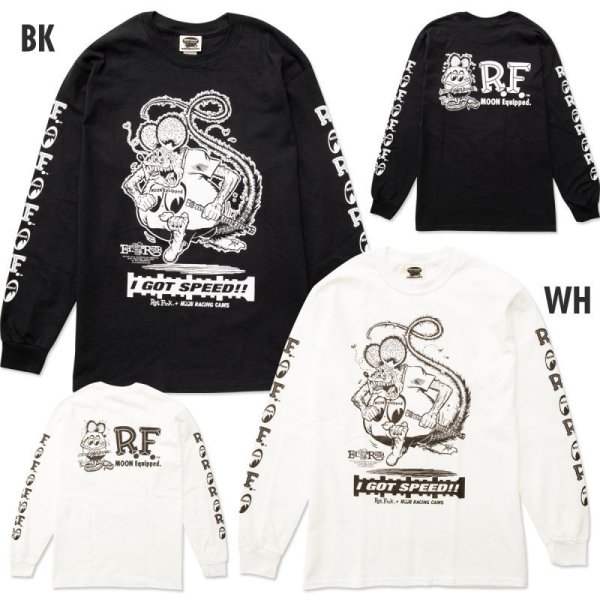 Photo4: Rat Fink x MOON  Equipped Long Sleeve T-shirt (4)
