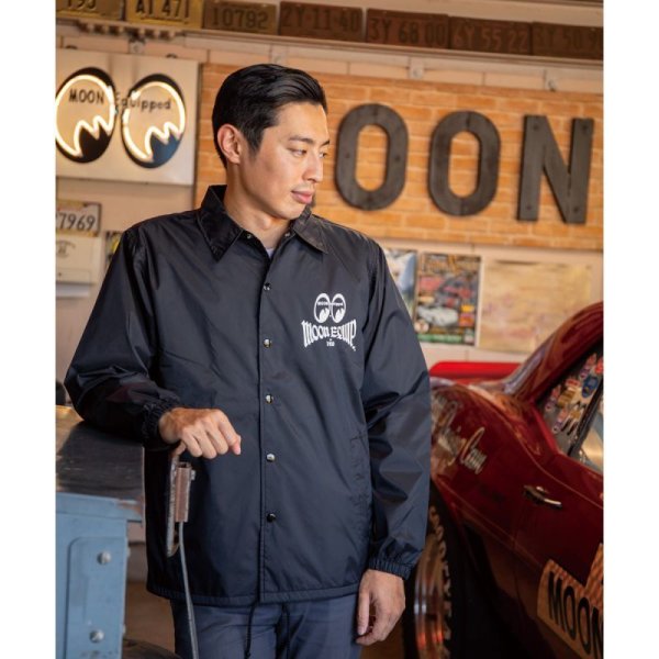 Photo4: MOON Equipped Iron Cross Coach Jacket (4)