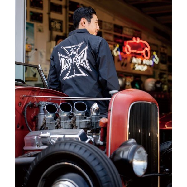 Photo3: MOON Equipped Iron Cross Coach Jacket (3)