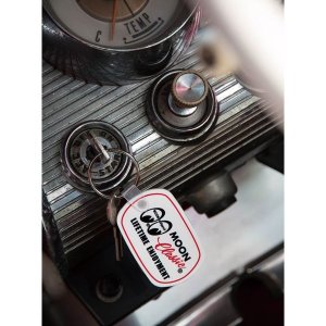 Photo: MOON Classic Rubber Key Ring