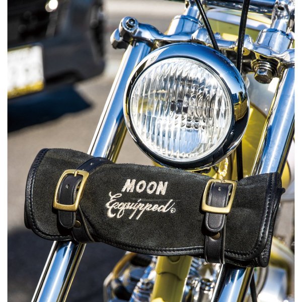 Photo2: MOON Classic Leather Tool Roll (2)
