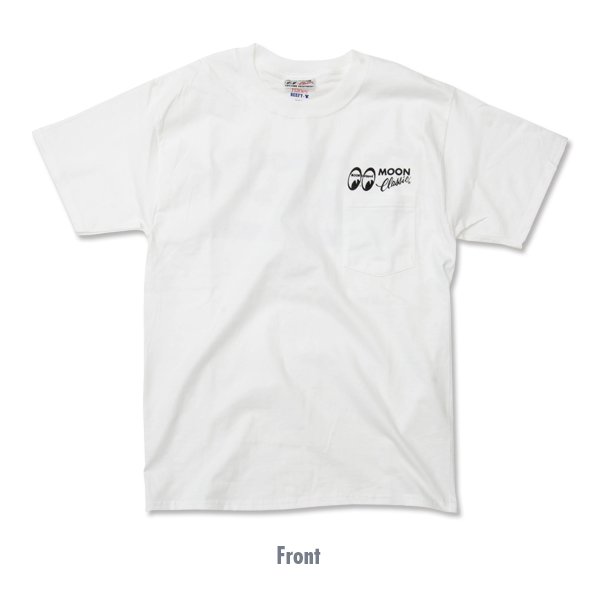 Photo4: MOON Classic Logo T-Shirt with Pocket (4)