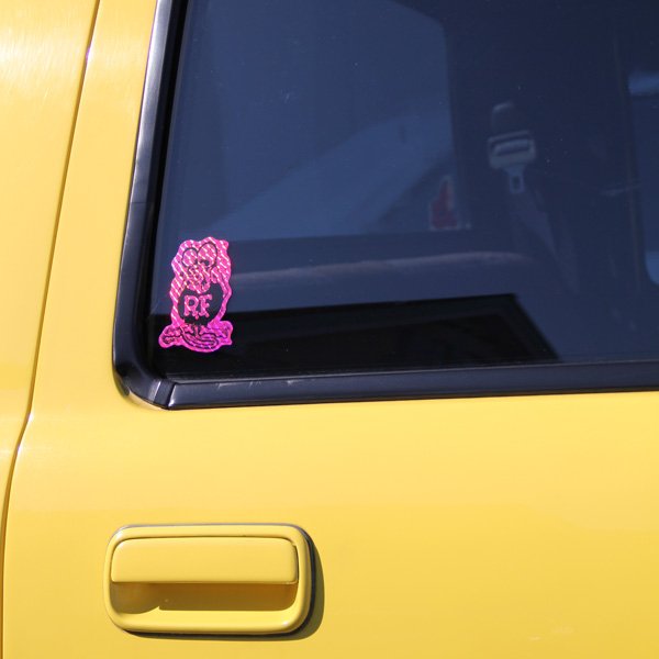 Photo2: Rat Fink Prism Decal (2)
