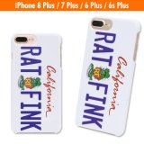Photo: 【30%OFF】 Rat Fink iPhone8 Plus,iPhone7 Plus & iPhone6/6s Plus Hard Cover California Plate