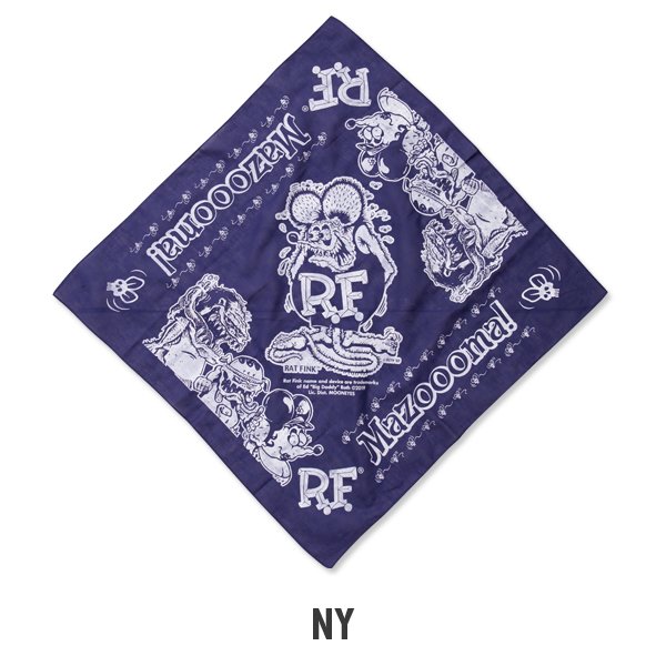 Photo4: Rat Fink Standing Bandanna (4)