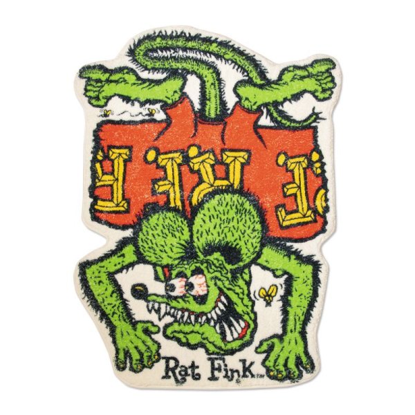 Photo2: Rat Fink Floor Mat (2)