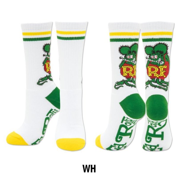 Photo3: Rat Fink Standing Socks (3)