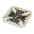 Photo2: Rat Fink Rubber Tray Iron Cross (2)