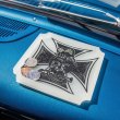 Photo1: Rat Fink Rubber Tray Iron Cross (1)