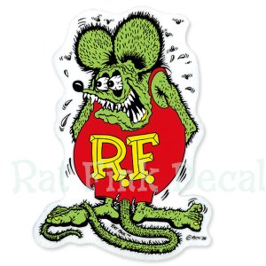 Photo: Rat Fink Decal Large