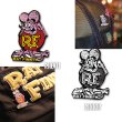Photo2: Rat Fink Hat Pin Black (2)