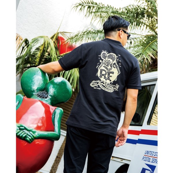 Photo1: Rat Fink Polo Shirts (1)