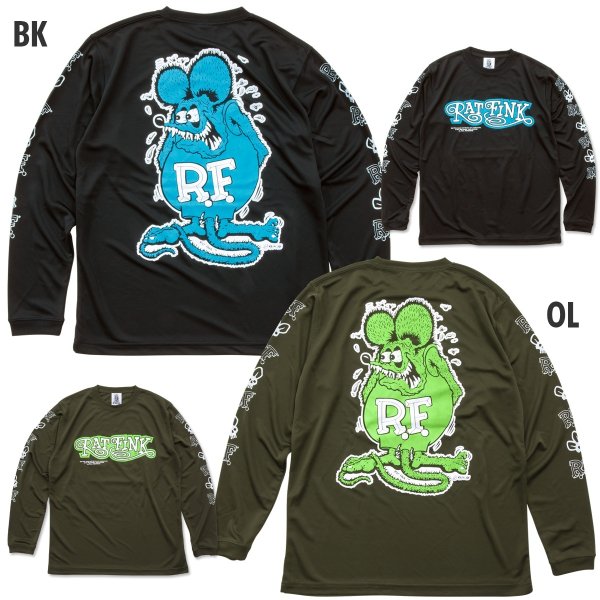 Photo5: 【30%OFF】Rat Fink Quick Dry Long Sleeve T-shirt (5)