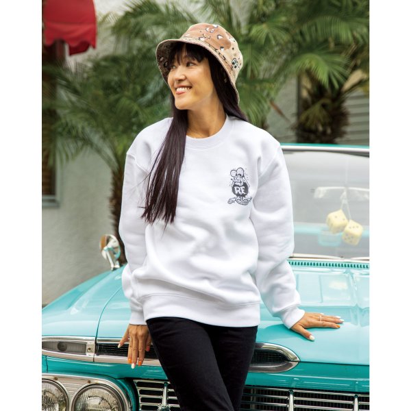 Photo3: Rat Fink Mono Standing Sweatshirt (3)