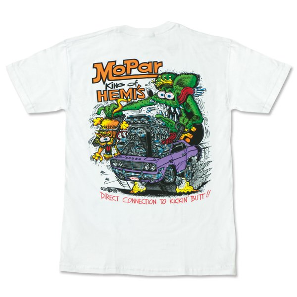 Photo2: Rat Fink Monster T-Shirt "Mopar King of Hemi" (2)