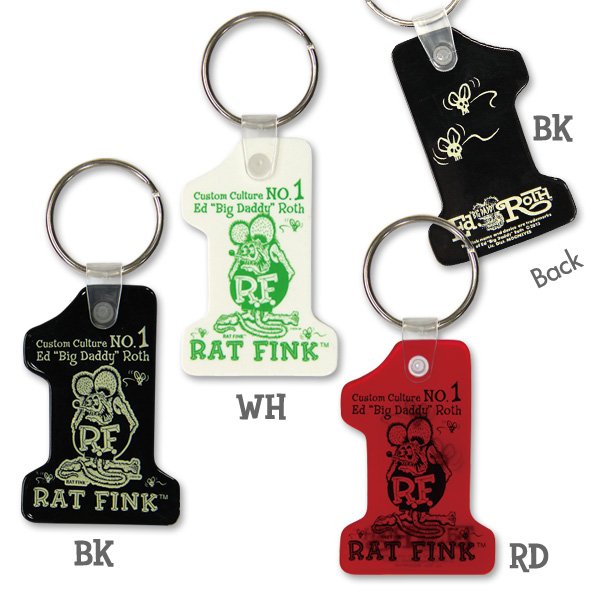 Photo2: Rat Fink #1 Key Ring (2)