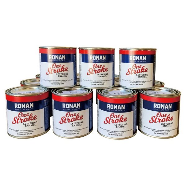 Photo2: 【30%OFF】Rubine Red 0165 - Ronan One Stroke Paints 237ml(1/2 Pint/8 fl oz) (2)
