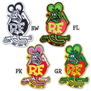 Photo: Rat Fink Patch 9.5cm