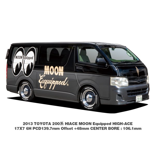 Photo7: [17 x 7J 6H]MOONEYES Original Baby MOON Special Wheel (7)