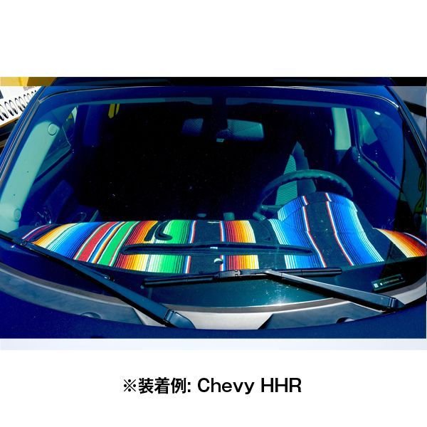 Photo5: DAIHATSU Original Serape Pattern Dashboard Cover (Dashmat) (5)