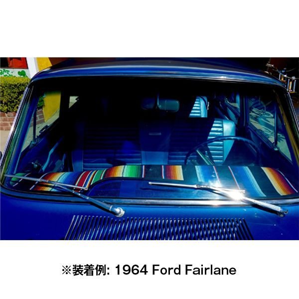 Photo7: DAIHATSU Original Serape Pattern Dashboard Cover (Dashmat) (7)